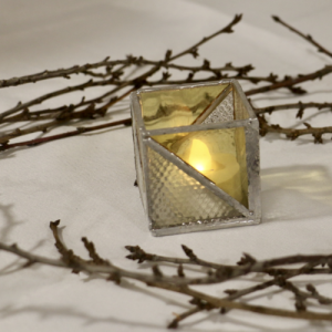 Petit photophore jaune