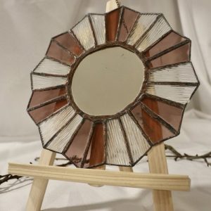 Miroir Louis Rose