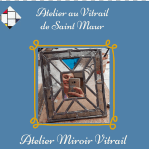 miroir en vitrail