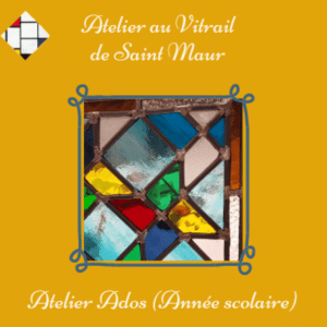 Photo cours vitrail ado