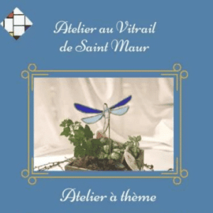 atelier vitrail à thème